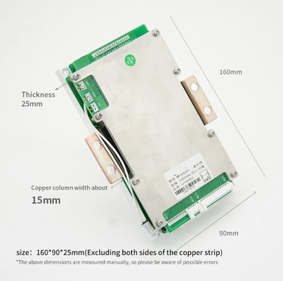 12V - 72V ระบบ BMS ลิเธียม 3S-24S 100A 120A 150A 200A 250A Lifepo4 แบตเตอรี่ลิเธียม BMS