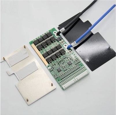 50A ระบบลิเธียม BMS 17s 60V พร้อมแผงป้องกัน PCB PCM ควบคุมอุณหภูมิ