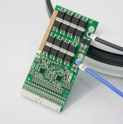 50A ระบบลิเธียม BMS 17s 60V พร้อมแผงป้องกัน PCB PCM ควบคุมอุณหภูมิ