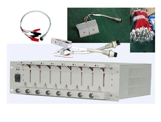 8 ช่อง 5V 10A เครื่องทดสอบการปล่อยประจุแบตเตอรี่เครื่องทดสอบแบตเตอรี่ลิเธียม
