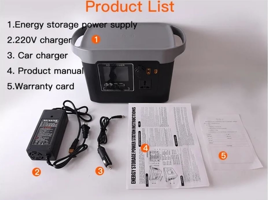 แคมป์ปิ้งเครื่องกำเนิดไฟฟ้าแบบพกพา 1000w 520wh ธนาคารพลังงานแบตเตอรี่ลิเธียม