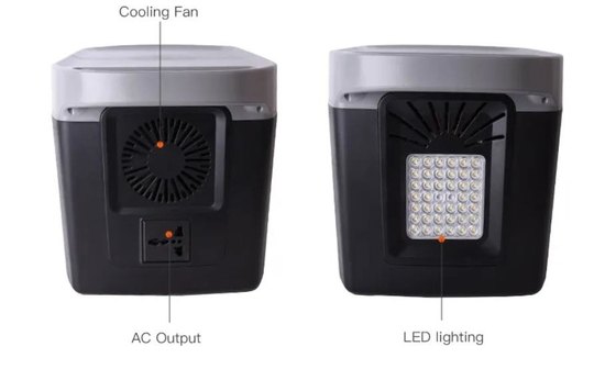 แคมป์ปิ้งเครื่องกำเนิดไฟฟ้าแบบพกพา 1000w 520wh ธนาคารพลังงานแบตเตอรี่ลิเธียม