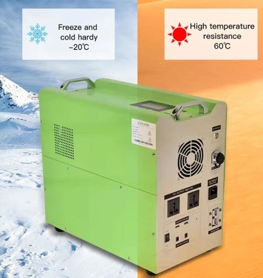 โซลาร์เซลล์ไฟฟ้าโซลาร์เซลล์ 2000W พาวเวอร์ซัพพลาย Lifepo4 Portable Power Station พร้อม MPPT