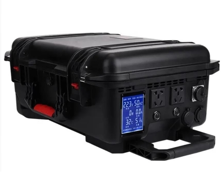 220V 5000W 3127WH เครื่องกำเนิดไฟฟ้าพลังงานแสงอาทิตย์แบบพกพาสถานีไฟฟ้า ABS เคส PWM Controller