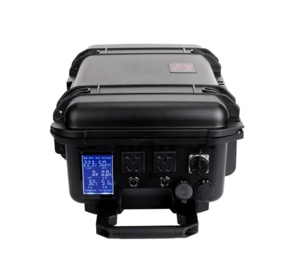 220V 5000W 3127WH เครื่องกำเนิดไฟฟ้าพลังงานแสงอาทิตย์แบบพกพาสถานีไฟฟ้า ABS เคส PWM Controller