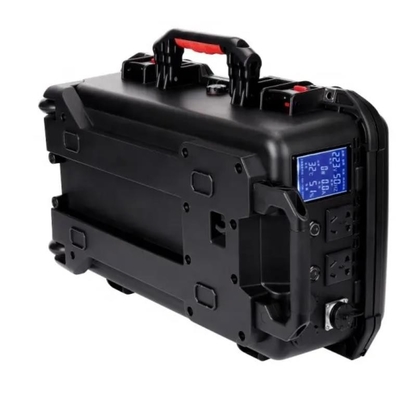 220V 5000W 3127WH เครื่องกำเนิดไฟฟ้าพลังงานแสงอาทิตย์แบบพกพาสถานีไฟฟ้า ABS เคส PWM Controller