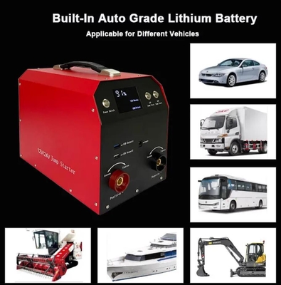 เครื่องชาร์จแบตเตอรี่รถยนต์แบบพกพา 12V 24V รถ Jump Starter Heavy Duty Design