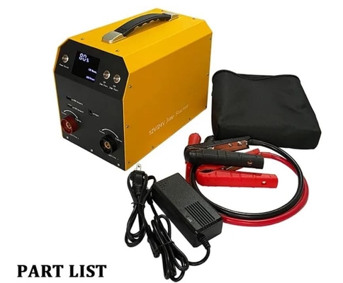 12V 24V รถ Jump Starter Power Bank ลิเธียม รถ แบตเตอรี่ เครื่องชาร์จ เครื่องมือฉุกเฉินแบบพกพา