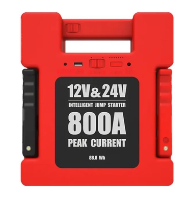 Mini Car Battery Booster Power Pack 12v 24v Car Jump Starter เครื่องชาร์จแบตเตอรี่