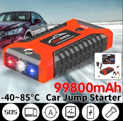 Mini Slim 20000mah Portable Car Jump Starter สตาร์ทรถฉุกเฉินพร้อมไฟ LED