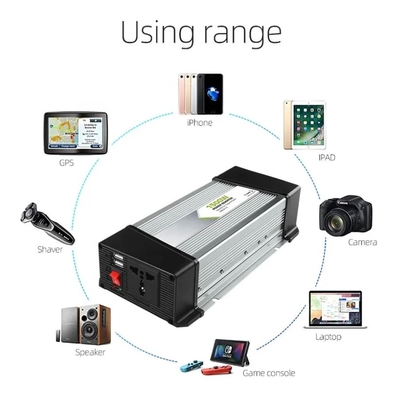 1.5KW DC AC Power Inverter 12v ถึง 230V Solar Modified Sine Wave Inverter ประสิทธิภาพสูง