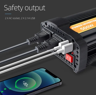 300W - 1500W DC เป็น AC Off Grid เครื่องแปลงกระแสไฟฟ้าพลังงานแสงอาทิตย์พร้อมใบรับรอง TUV SAA CE