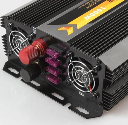1000W 12v ถึง 220v Power Inverter 12V ถึง 110V รถอินเวอร์เตอร์พร้อมช่องจ่ายไฟ AC คู่