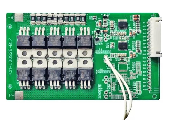 10-17S Li Ion / Lifepo4 ระบบ BMS อัจฉริยะ 40A 60A 80A สำหรับชุดแบตเตอรี่ 36v 48v 60v