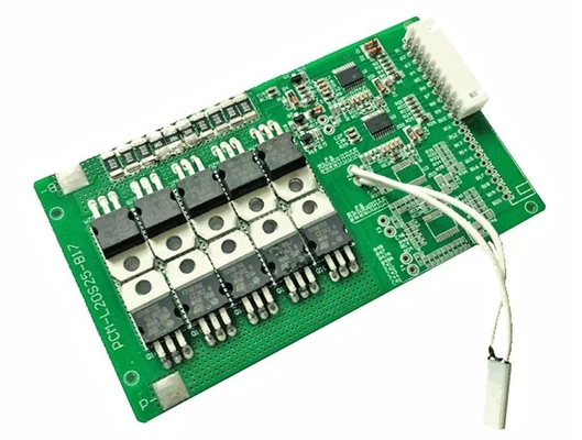10-17S Li Ion / Lifepo4 ระบบ BMS อัจฉริยะ 40A 60A 80A สำหรับชุดแบตเตอรี่ 36v 48v 60v