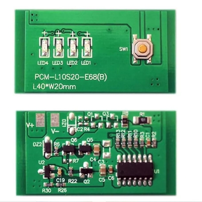 10-17S Li Ion / Lifepo4 ระบบ BMS อัจฉริยะ 40A 60A 80A สำหรับชุดแบตเตอรี่ 36v 48v 60v