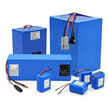ชุดแบตเตอรี่ลิเธียมไอออนแบบชาร์จได้ 24v 48v 36v สำหรับสกู๊ตเตอร์ไฟฟ้า