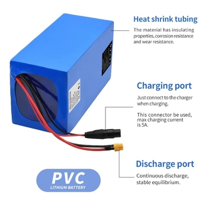 ชุดแบตเตอรี่ลิเธียมไอออนแบบชาร์จได้ 24v 48v 36v สำหรับสกู๊ตเตอร์ไฟฟ้า