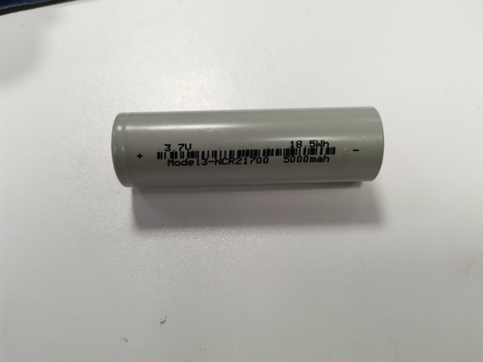 21700 เซลล์แบตเตอรี่ลิเธียมไอออนความจุสูง 4800mAh ใบรับรอง CE