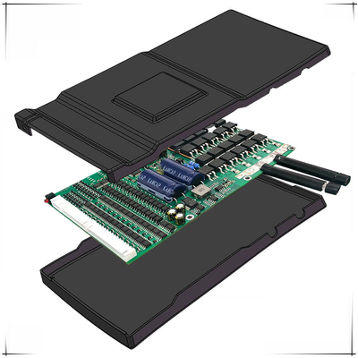 Active Balance LiFePO4 BMS 100A, 200A BMS สำหรับแบตเตอรี่ลิเธียมไอออน FR 4 วัสดุ