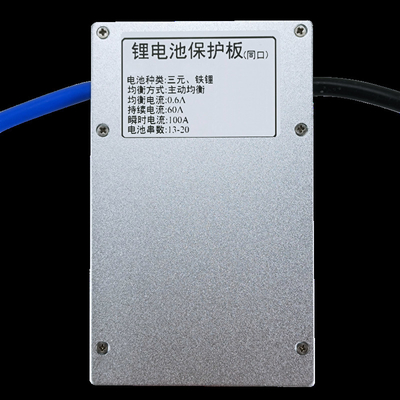 Active Balance ระบบ BMS อัจฉริยะ 12S-20S 60A สำหรับ Li Ion Lifepo4 LTO Battery Pack