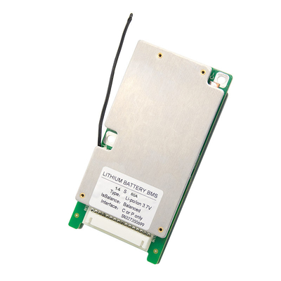 ยอดคงเหลือ 14S 48V BMS, แผ่นป้องกันแบตเตอรี่ Li Ion 60a 3.7v