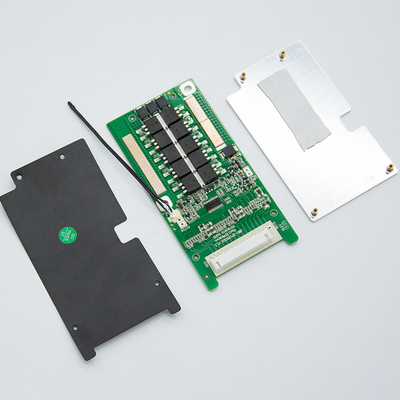 ยอดคงเหลือ 14S 48V BMS, แผ่นป้องกันแบตเตอรี่ Li Ion 60a 3.7v