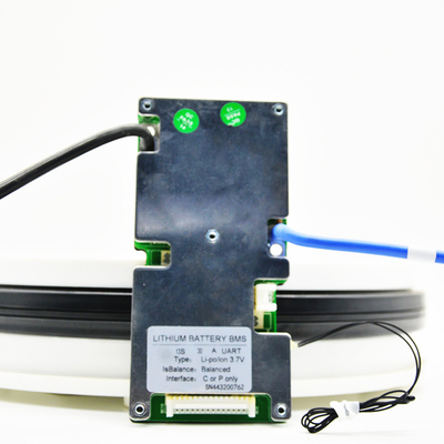 Li Ion Smart BMS UART, BMS 13S 48V 40A 140 มม. × 62 มม. × 16 มม. ขนาด