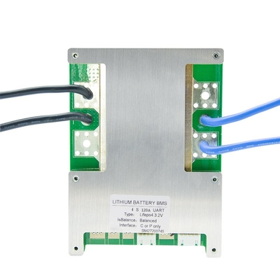 12V 4S LiFePO4 BMS ระบบจัดการแบตเตอรี่ 120A พร้อมการสื่อสาร