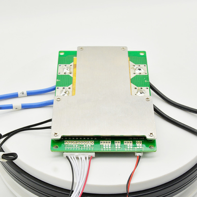 RS485 Balance Lifepo4 8s 24v BMS พร้อมใบรับรอง CE แรงดันชาร์จ 80A