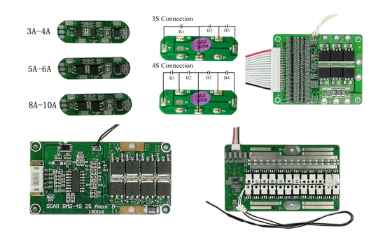 ยอดคงเหลือแบตเตอรี่ 18650 BMS, BMS สำหรับแบตเตอรี่ลิเธียมไอออน 10S 36V 16A