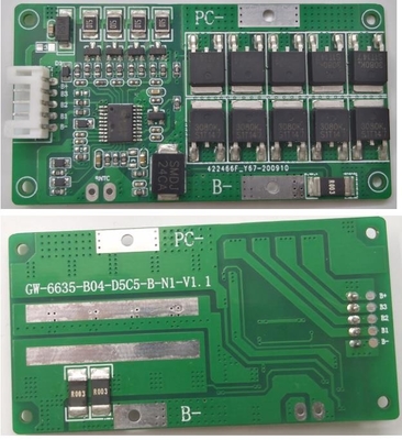12.8V Lifepo4 BMS Board, BMS สำหรับแบตเตอรี่ลิเธียม 10A 20A 25A