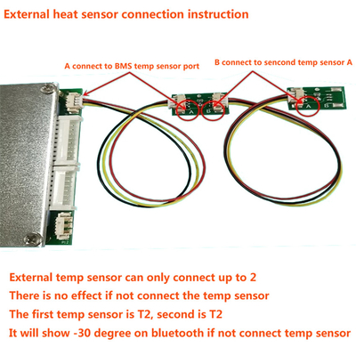 Ant LTO แบตเตอรี่ BMS 7s-16s 100A 320A สมาร์ทสำหรับ Li Ion Lifepo4 Battery