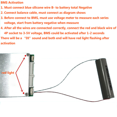 Ant LTO แบตเตอรี่ BMS 7s-16s 100A 320A สมาร์ทสำหรับ Li Ion Lifepo4 Battery