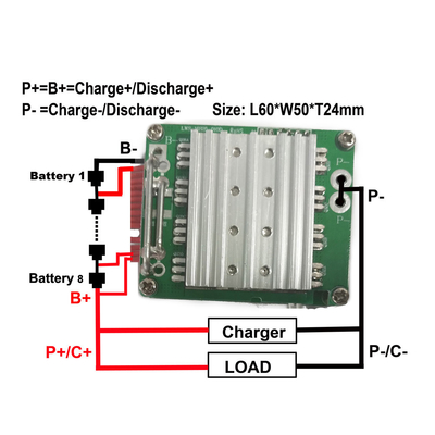 5S 12v ลิเธียม BMS, แบตเตอรี่ Lifepo4 BMS 30A เริ่มทำงานอัตโนมัติสำหรับรถยนต์ไฟฟ้า