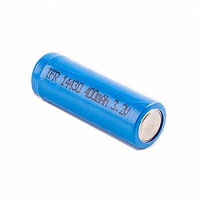 15g Lifepo4 ขนาด 14430 แบตเตอรี่ชาร์จพลังงานแสงอาทิตย์ 3.2 V 400mah สำหรับเครื่องมือดิจิตอล