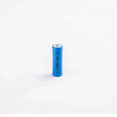 15g Lifepo4 ขนาด 14430 แบตเตอรี่ชาร์จพลังงานแสงอาทิตย์ 3.2 V 400mah สำหรับเครื่องมือดิจิตอล