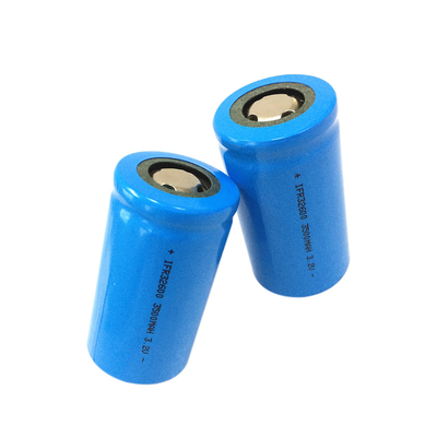 3500mah LiFePO4 เซลล์แบตเตอรี่ IFR 32600 รอบลึก 3.2V ชาร์จใหม่ได้