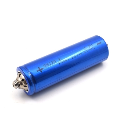 แบตเตอรี่ลิเธียม 38120 ทรงกระบอก 3.2V 10Ah ชาร์จใหม่ได้ 330g น้ำหนัก