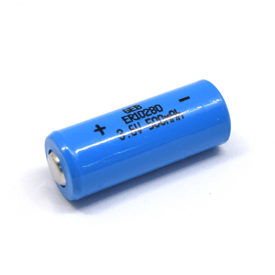 LiSOCL2 เซลล์แบตเตอรี่ลิเธียมไอออนแบบชาร์จไม่ได้ 3.6V 500mAh ER10280