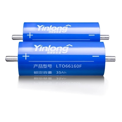 Solar Storage LTO Battery Cell 35ah 66160F สำหรับเครื่องเสียงรถยนต์ระบบพลังงานแสงอาทิตย์