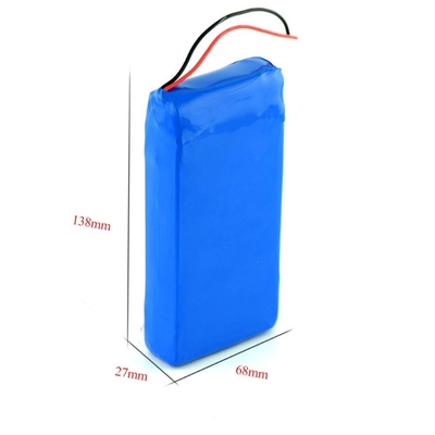 9000mah 18650 ชุดแบตเตอรี่ลิเธียมไอออน 7.4 V แบตเตอรี่ลิเธียมไอออนแบบรีชาร์จ