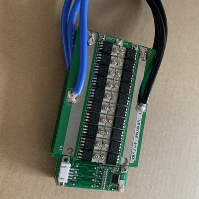 พื้นผิวอะลูมิเนียม Lifepo4 BMS 36v 16s 15s 14s 40A 100A 0.5Amps ยอดคงเหลือปัจจุบัน