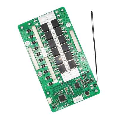 UART Communications Active Balance BMS 12V 60A 4S 120 × 65 × 10 มม. ขนาด
