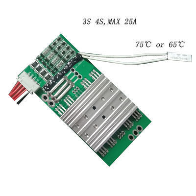 12v Lifepo4 Active Balance BMS Smart 4s 10A 20A สองชั้น
