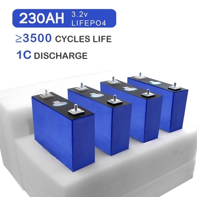 ชุดแบตเตอรี่ LiFePO4 3.2v 100ah 200ah 230ah สำหรับการจัดเก็บพลังงานแสงอาทิตย์