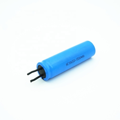 1500mah ลิเธียมไททาเนต 18650, 2.4V 18650 LTO แบตเตอรี่ OEM ODM
