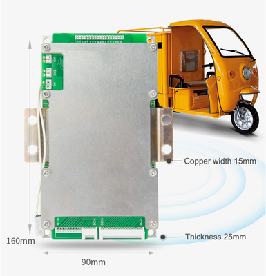 24V 72V Lifepo4 แผงป้องกันแบตเตอรี่ 8S 20S 24S 200A สำหรับพลังงานแสงอาทิตย์