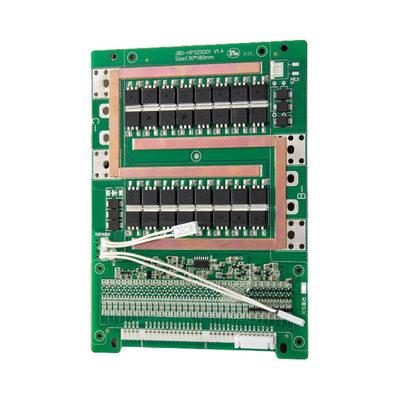 NCM Lifepo4 Protection Board 32S 60A 150A วัสดุพลาสติกใบรับรอง CE