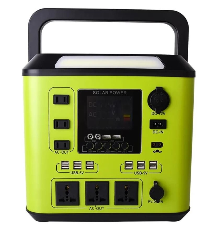 Green 1500W Portable Power Station 500WH 800WH 2000WH เครื่องกำเนิดพลังงานแสงอาทิตย์